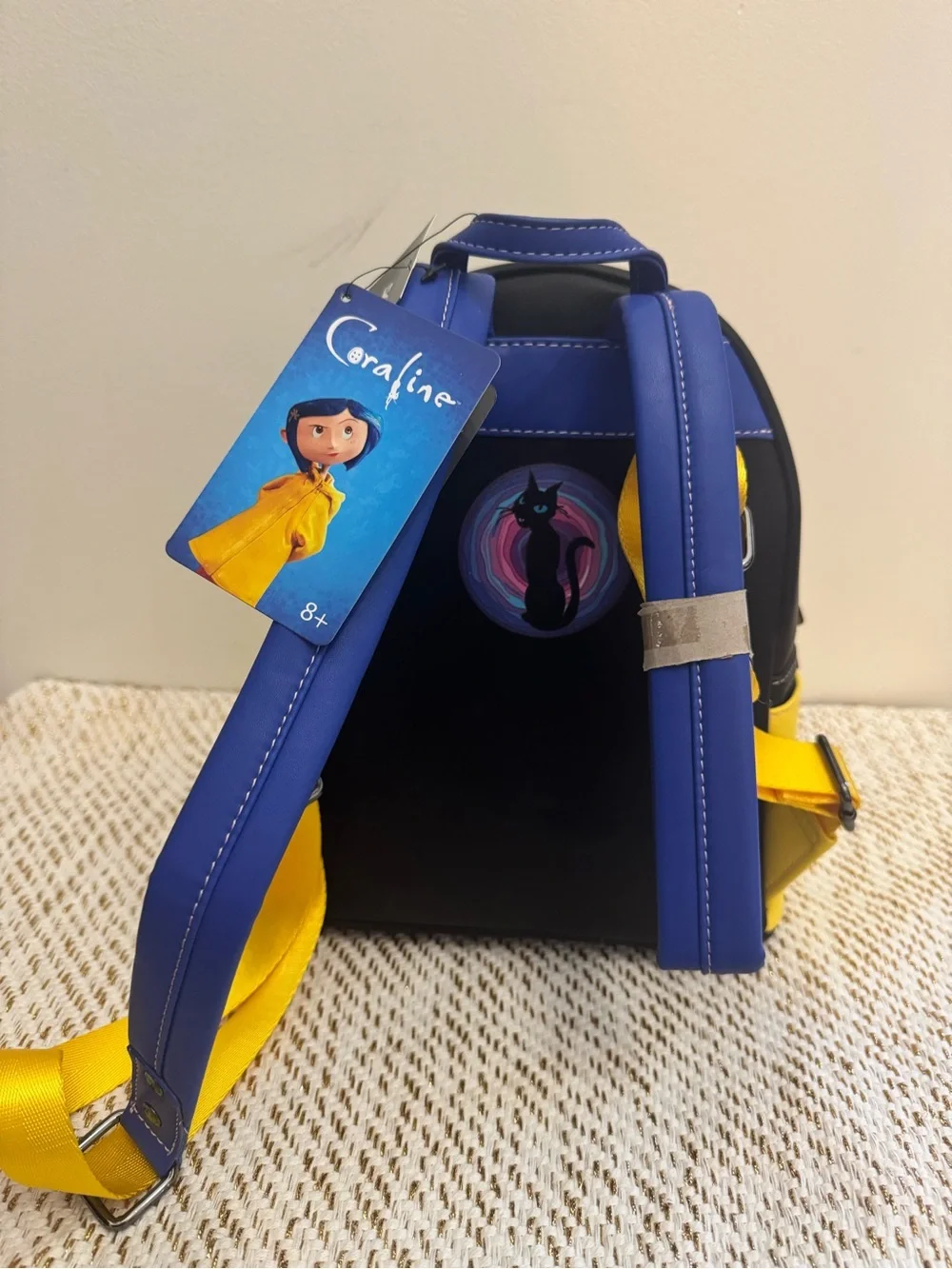 NEW- Coraline Rain coat Loungefly Mini Backpack